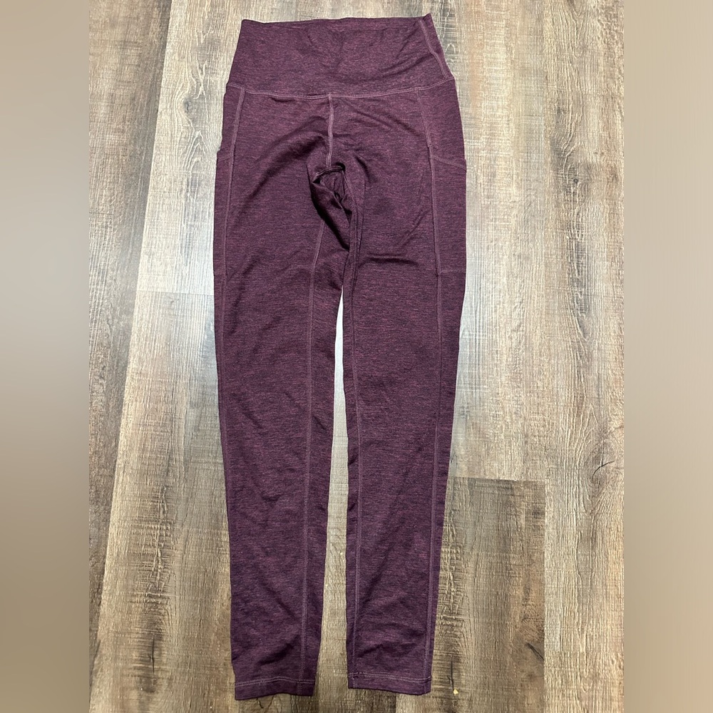 Aerie Maroon Leggings Size‎ Small